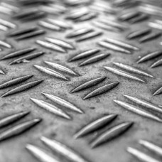 Лист нержавеющий рифленый г/к дуэт AISI 316Ti 2,5 мм