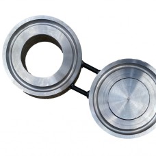 Заглушка нержавеющая поворотная выступ-впадина с рукояткой исп. 2 12Х18Н10Т Ду 10 Ру 4 ТММ-25-01-06